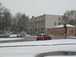  neige sur la place jean Moulin